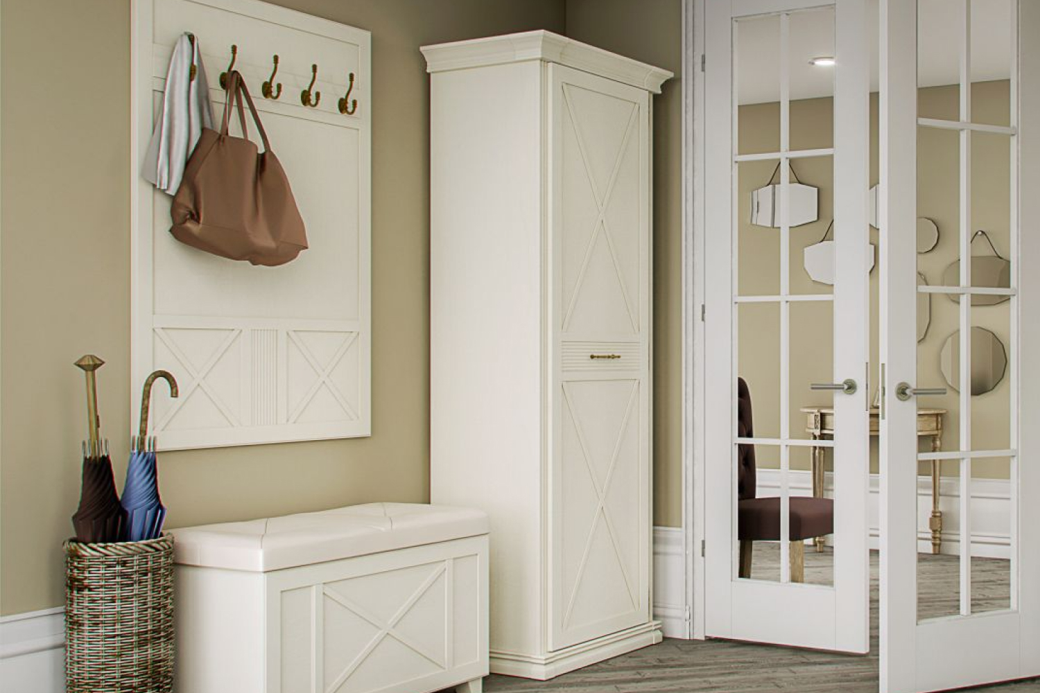 "Прихожие" - изображение №4 на www.angstrem-mebel.ru