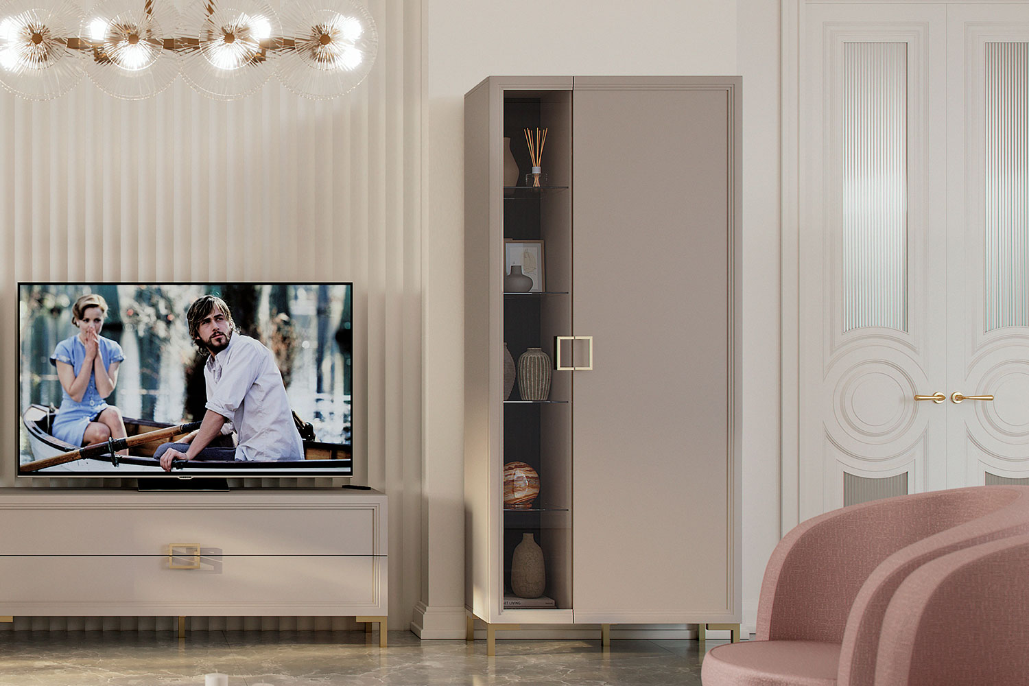 Комбинированные шкафы - изображение №4 "Шкаф Дольче"  на www.Angstrem-mebel.ru